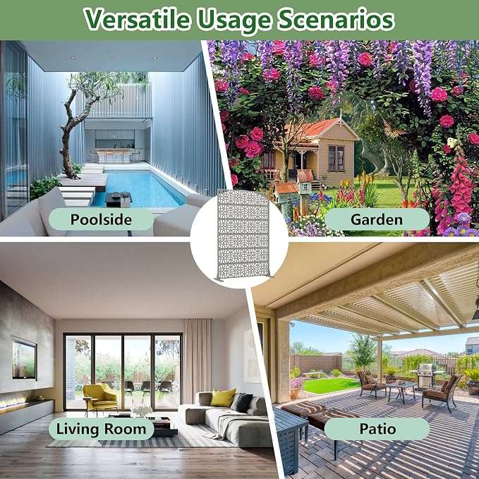 Casaphoria Metal Privacy Screen Outdoor - Image 7