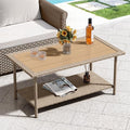 YITAHOME Outdoor Wicker Coffee Table by YITAHOME