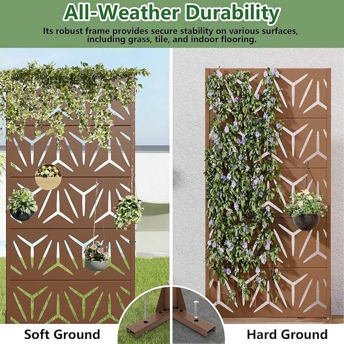 Casaphoria Metal Privacy Screen Outdoor - Image 4
