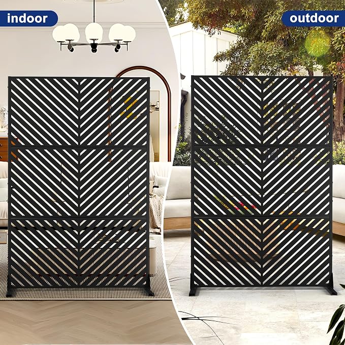 Outdoor Privacy Screen, Freestanding Privacy Fence Panels - Image 6