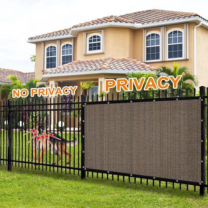 Artpuch 90% Sun Shade Cloth, 6 x 16 FT Pergola Shade Cover Canopy - Image 5