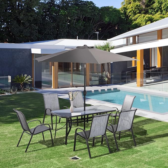 Outsunny 8 Pieces Patio Furniture Set - Image 2
