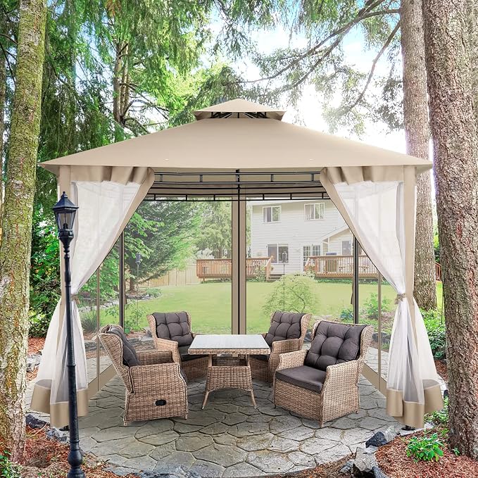 COBIZI Gazebo 10x10 Heavy Duty Gazebos - Image 8