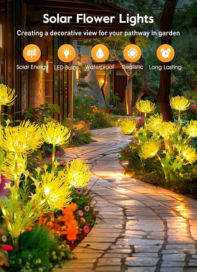 Brightown Outdoor Solar Garden Lights - Image 6