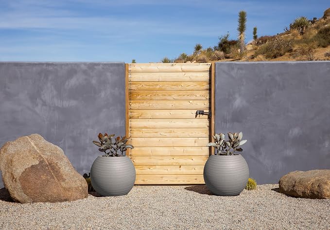 Veradek Strata Series Sphere Round Planter - Image 4