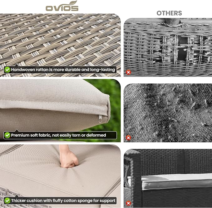 ovios 8-Piece Patio Furniture Set - Image 9