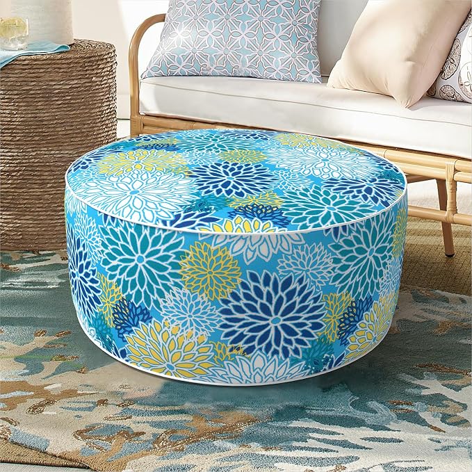 Inflatable Ottoman Stool D21 xH9 by DYTXIII