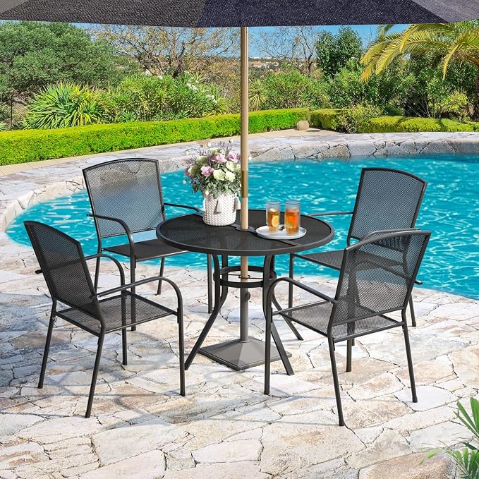 AECOJOY Outdoor Patio Dinning Table - Image 8