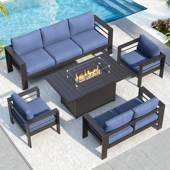 Solaste Aluminum Patio Furniture Set by Solaste