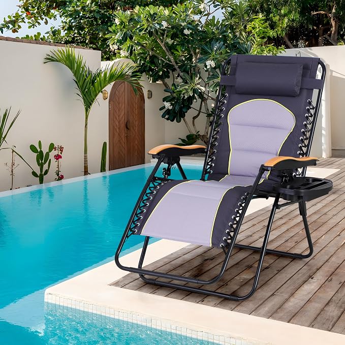 Sophia & William XXL Zero Gravity Chair Set of 2, Oversized Gravity Recliner - Image 2