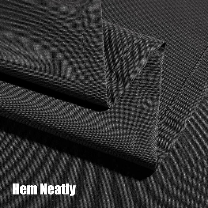 BONZER Outdoor Curtains for Patio Waterproof Thick Privacy Grommet Light - Image 6