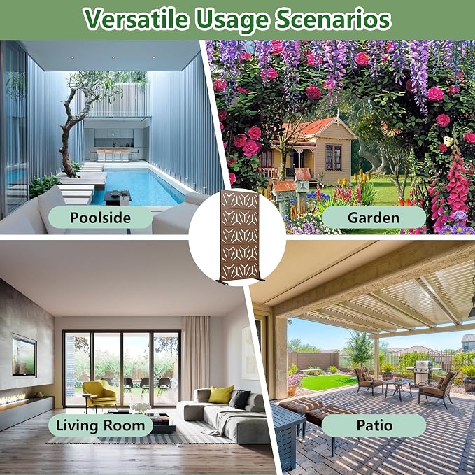 Casaphoria Metal Privacy Screen Outdoor - Image 5