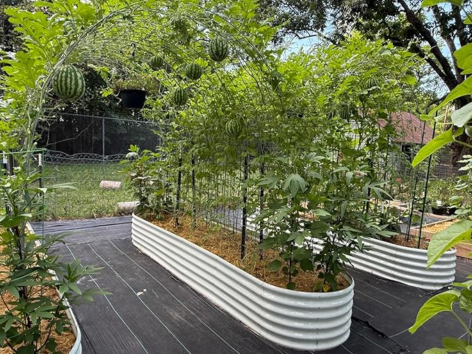 A ANLEOLIFE 14-Pack Deep Root Galvanized Raised Garden Beds Outdoor - Image 4