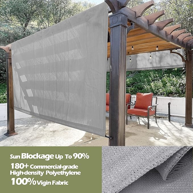 Universal Pergola Replacement Canopy Shade Cover - Image 2