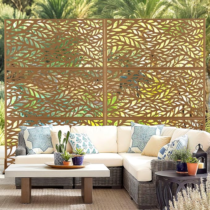 Outdoor Privacy Screen, Freestanding Privacy Fence Panels - Image 8