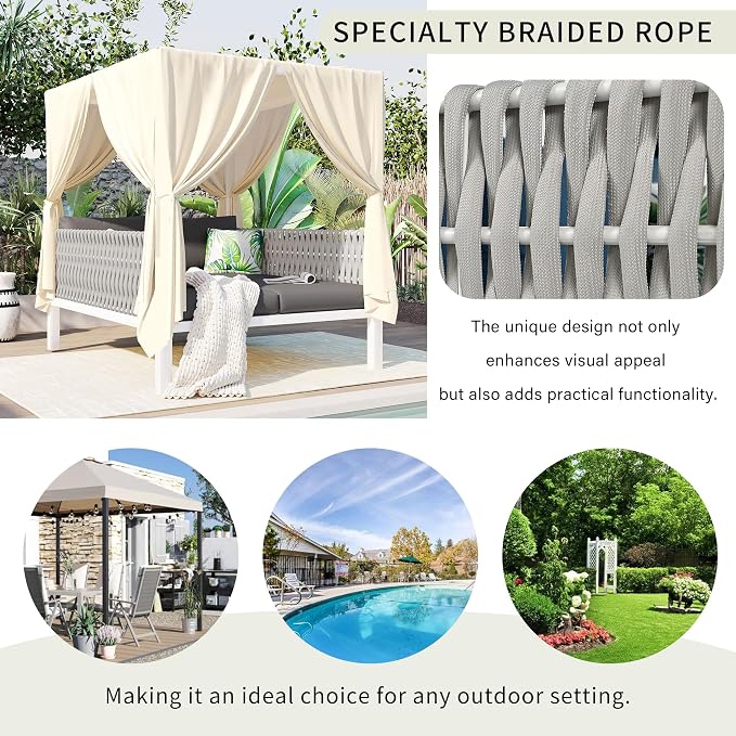 Merax Outdoor Patio Daybed - Image 7