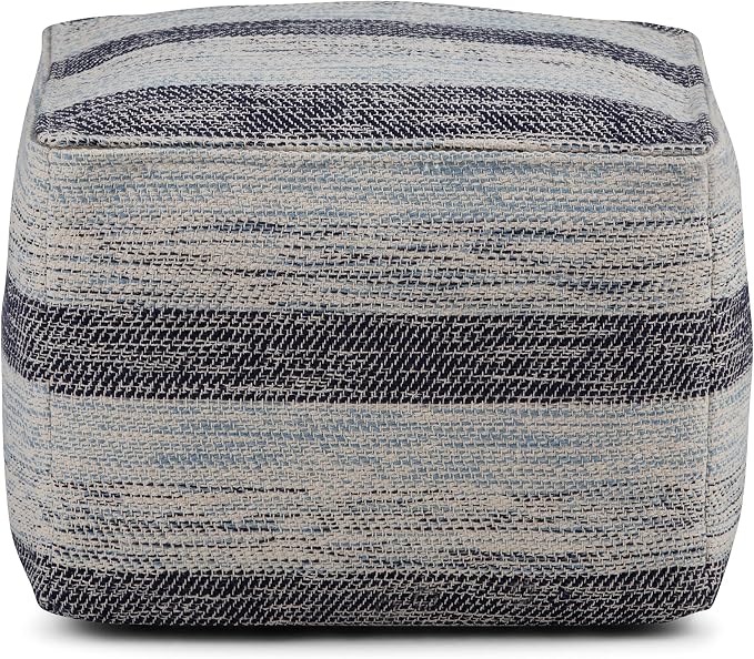 SIMPLIHOME Clay Square Pouf - Image 4