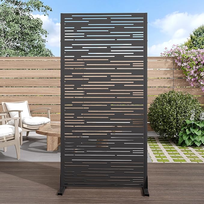 Casaphoria Metal Privacy Screen Outdoor by Casaphoria