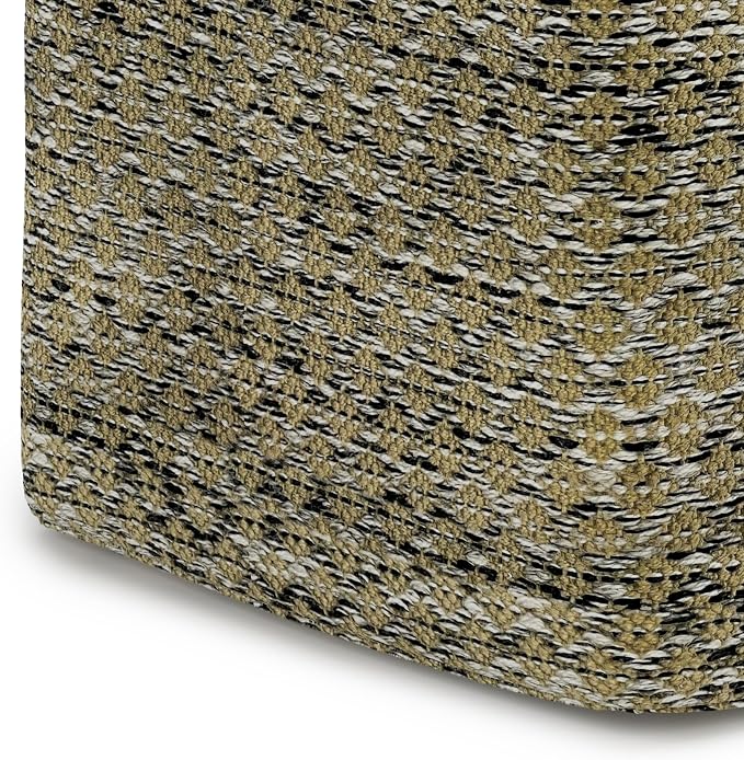 SIMPLIHOME Janelle Square Pouf - Image 6