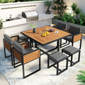 Merax 9 Pieces Outdoor Dining Set by Merax