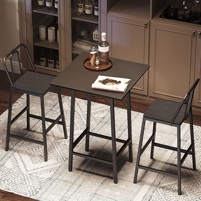 Bar Table, Kitchen Dining Table, Bar Counter Height Table, Pub Color Matching - Image 2