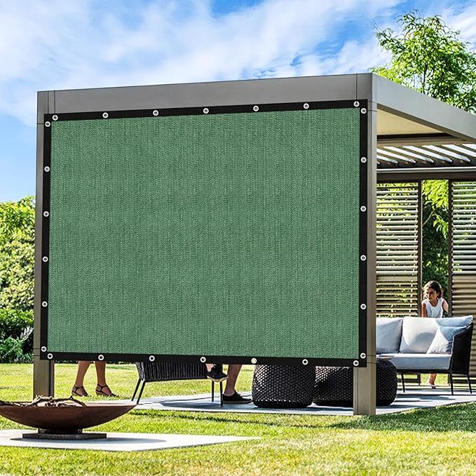 Artpuch Outdoor Pergola Shade Cover 8' X 13' Sun Shade Cloth by Artpuch