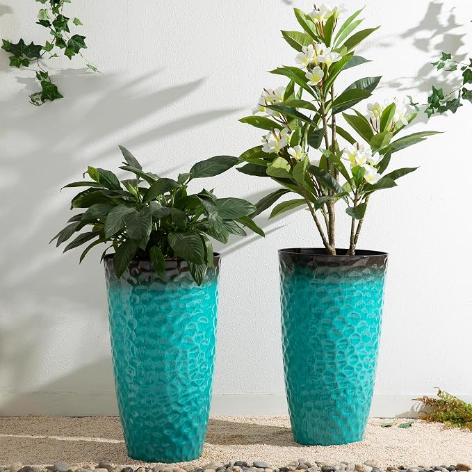 Glitzhome 23.75" H Large Planters - Image 7