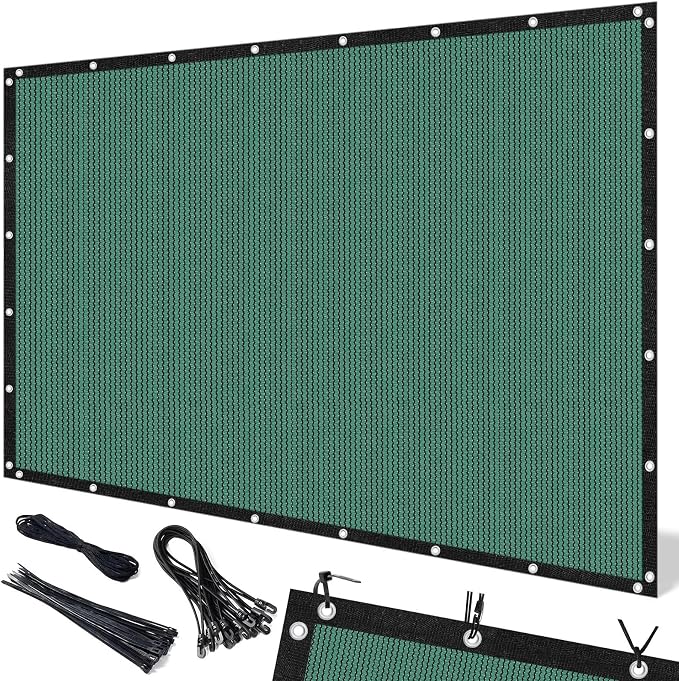 Artpuch 90% Sun Shade Cloth, 10 x 10 FT Pergola Shade Cover Canopy by Artpuch