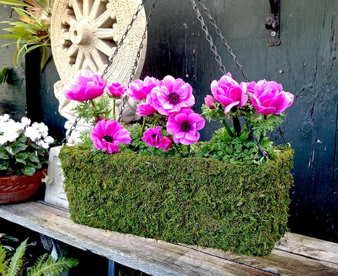 SuperMoss MossWeave Window Box Planter, Fresh Green - Image 2
