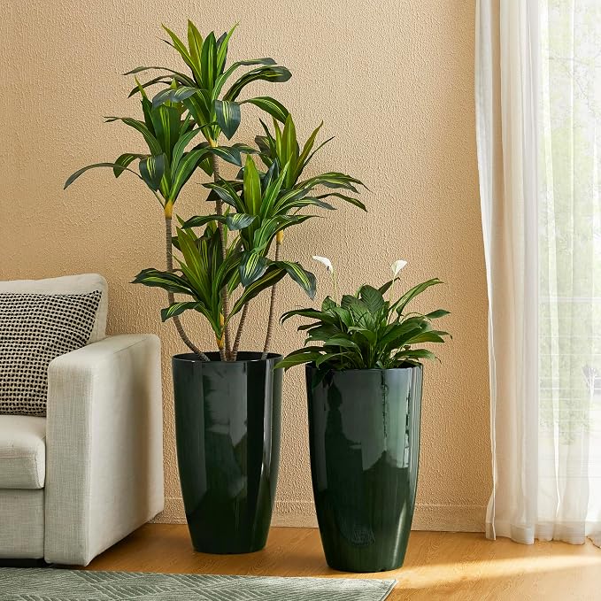 Glitzhome 23.5" H Large Tall Planter - Image 5