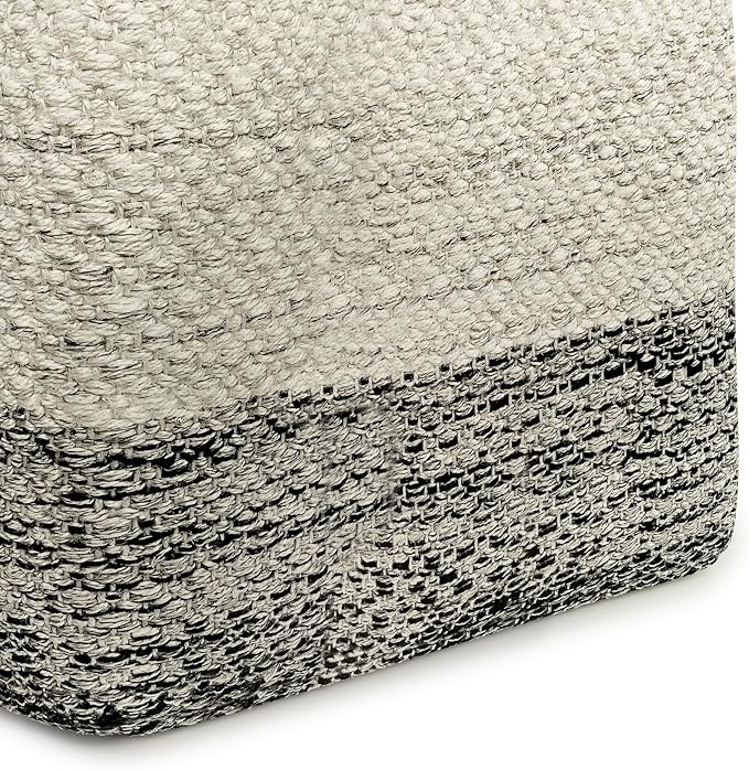SIMPLIHOME Macie Square Pouf - Image 7