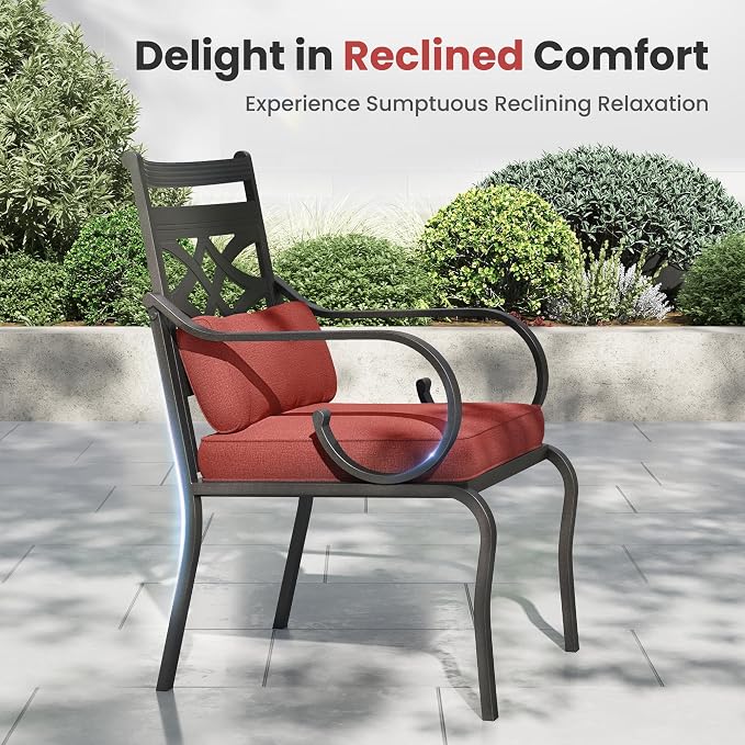 PHI VILLA 7 Pieces Outdoor Dining Set - Image 2