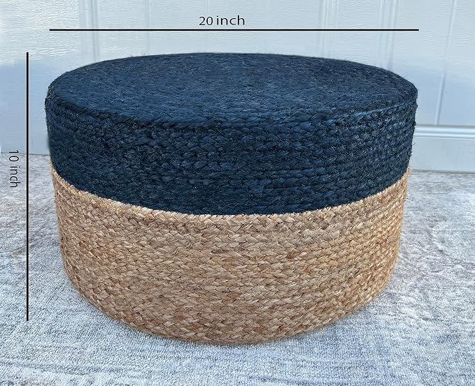 S & L Homes Pouf Ottoman - Image 2
