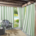 Sun Zero Valencia Cabana Stripe Indoor/Outdoor UV Protectant Energy Efficient by SunZero%E2%84%A2