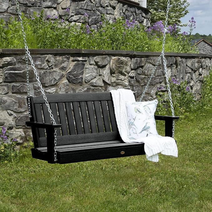 Highwood AD-PORL2-BKE Lehigh Porch Swing, 4 Feet - Image 3