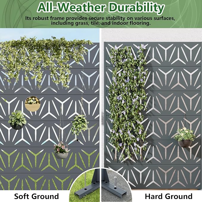 Casaphoria Metal Privacy Screen Outdoor - Image 5