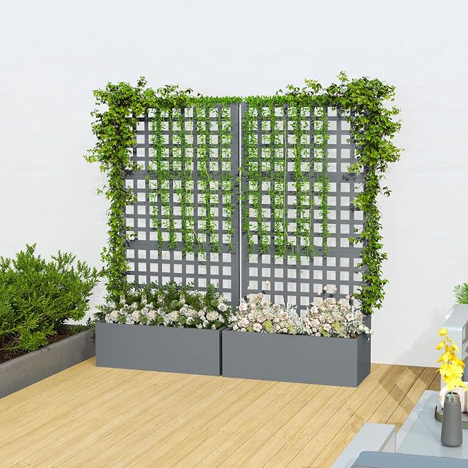 Outsunny Galvanized Raised Garden Bed - Image 9