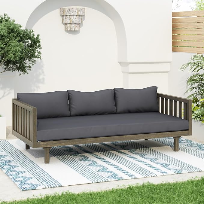 Christopher Knight Home Claremont Patio Sofa and Coffee Table Set, 2 Piece - Image 9