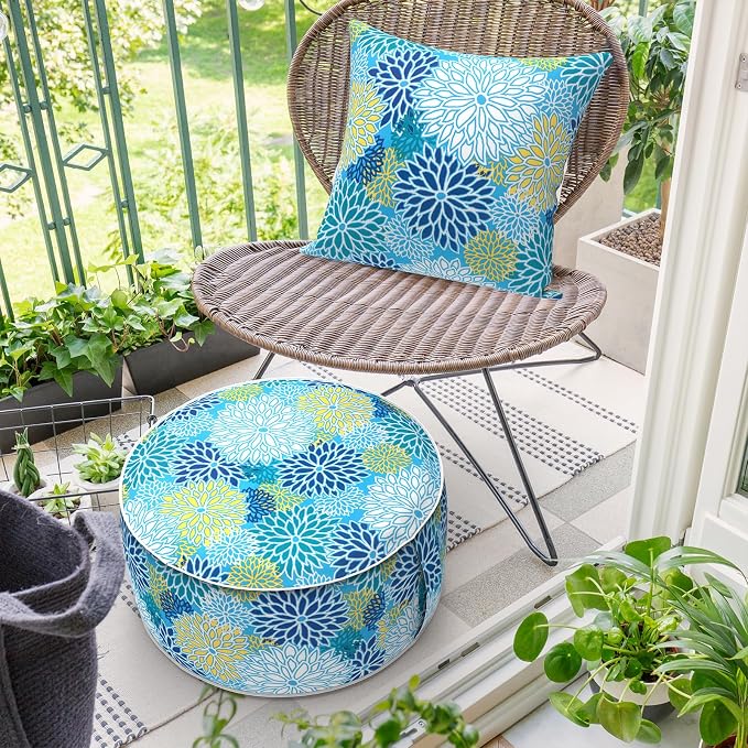 Inflatable Ottoman Stool D21 xH9 - Image 3
