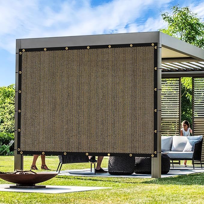 Artpuch Outdoor Pergola Shade Cover 6x8 FT Sun Shade Cloth by Artpuch