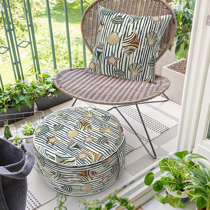 Inflatable Ottoman Stool D21 xH9 - Image 3