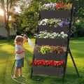TOREVSIOR 5-Tier Vertical Raised Garden Bed, Vertical Garden Planter by TOREVSIOR