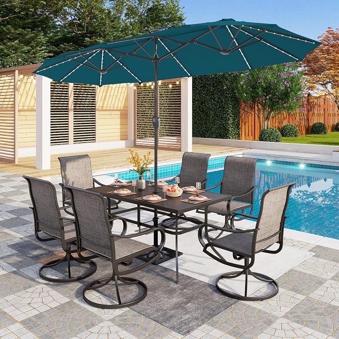 PHI VILLA 13ft Patio Umbrella - Image 7