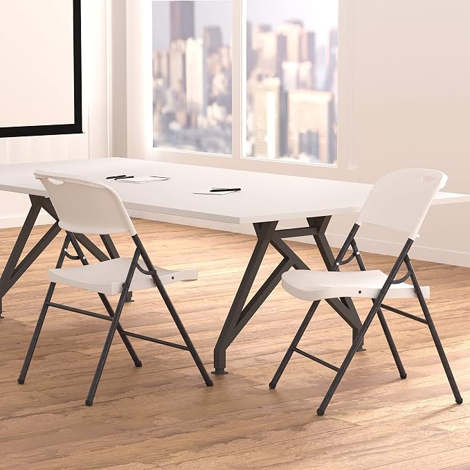 Amazon Basics Portable Folding Plastic Chair - Image 6