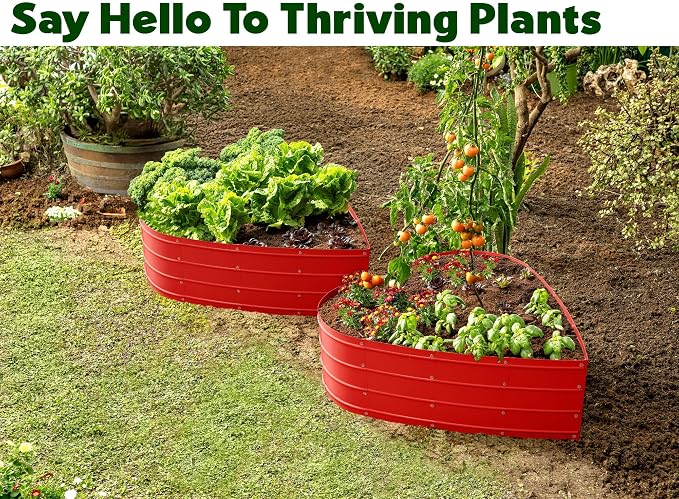 Plant & Plot Galvanized Raised Garden Beds Outdoor // Planter Raised Beds - Image 4