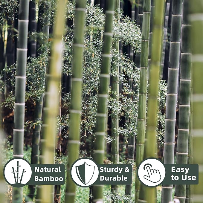 50Pcs / 16 inch Bamboo Plant Stakes - Image 2