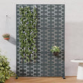 Casaphoria Metal Privacy Screen Outdoor, Drakgrey-Brick by Casaphoria