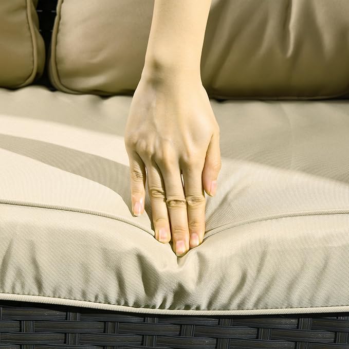 Outsunny 2-Seater Outdoor Sofa - Image 7
