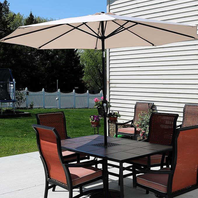 Sunnydaze Outdoor Patio Umbrella - Image 9