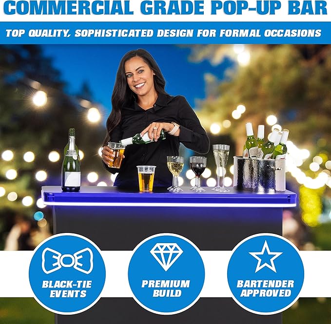 GoBar PRO Commercial Grade Portable Bar Table - Image 5